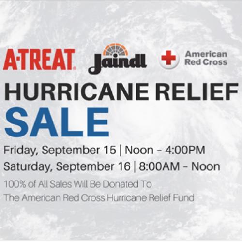 Jaindl Farms & A-Treat Host Hurricane Relief Benefit, 100% of Sales to Be Donated